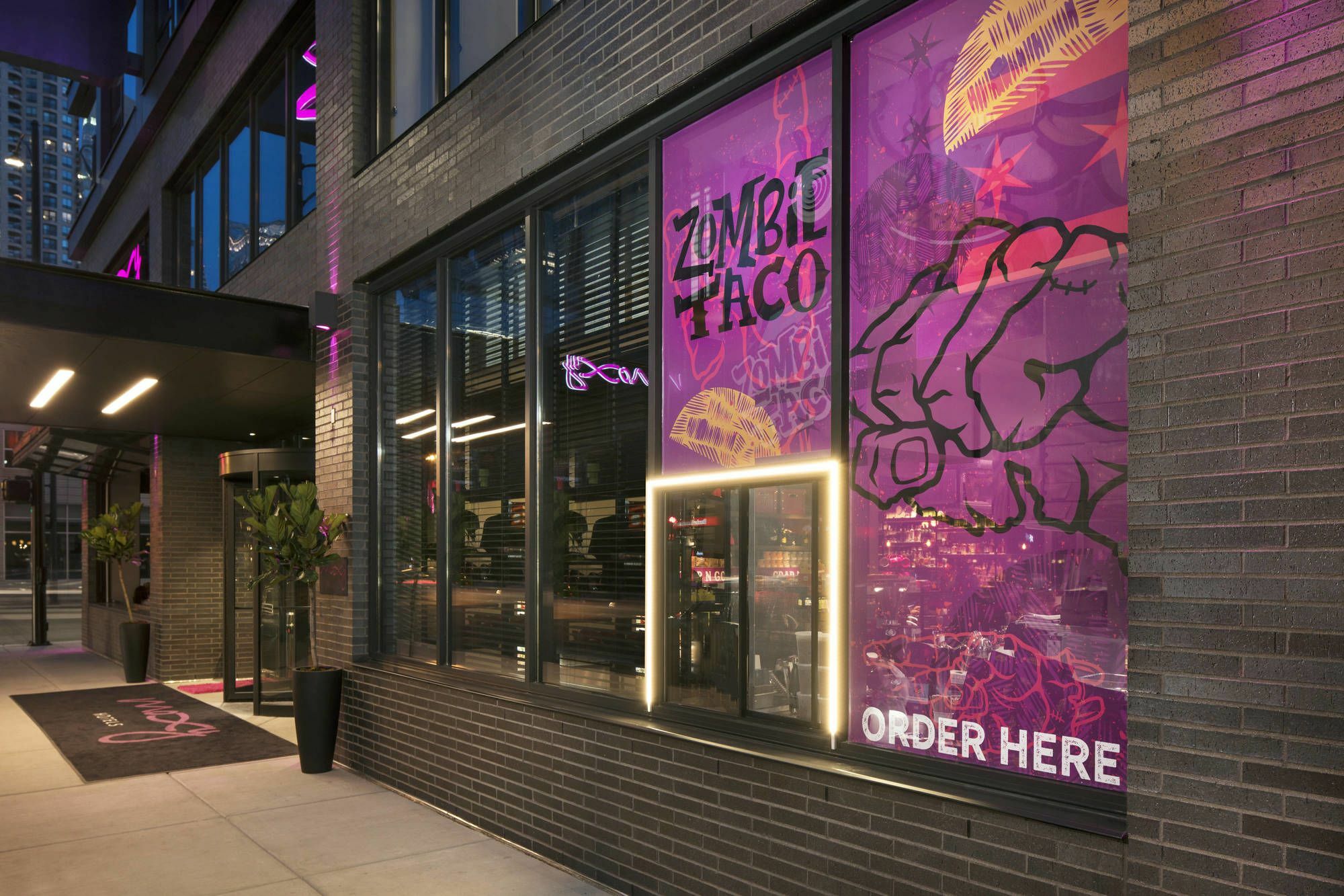 芝加哥市区慕奇夕酒店 外观 照片